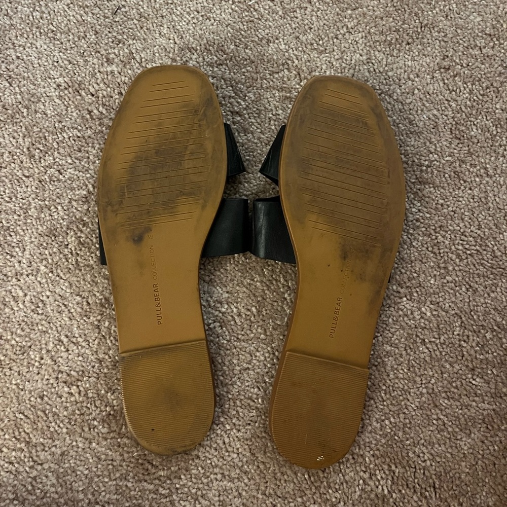 Pull And Bear Black Flats - image 6